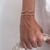 Bracelete Fio Duplo Banhado em Ouro 18K - SEMIJOIA