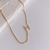 Pulseira Letra Lateralizada Banhada em Ouro 18K - SEMIJOIA - Use Miaa | Loja Online de Acessórios Femininos