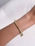 Bracelete Ondulado com Fecho Trava Banhado em Ouro 18K - SEMIJOIA na internet