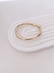 Bracelete Ondulado com Fecho Trava Banhado em Ouro 18K - SEMIJOIA - comprar online