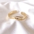 Bracelete Duplo Ondulado Banhado em Ouro 18K - SEMIJOIA - comprar online