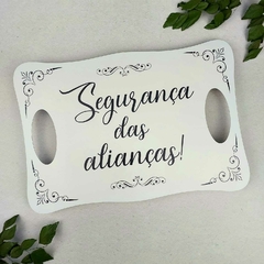 PLAQUINHA COM APOIOS