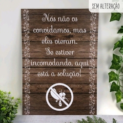 PROMOÇÃO PLACA REPELENTE - comprar online