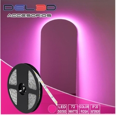 TIRA LED 5050 EXTERIOR 12V X5MTS - Deled Accesorios