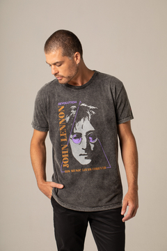 T-Shirt Masculina Estonada John Lennon