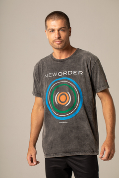 T-Shirt Masculina Estonada New Order Blue Monday