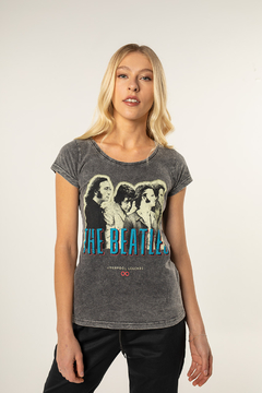 T-shirt Estonada Beatles Band - Feminina