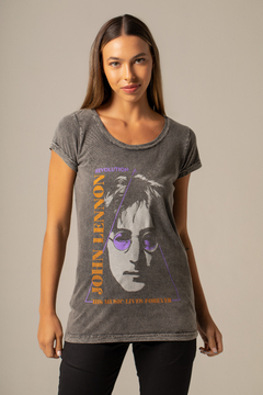 T-Shirt Feminina Estonada John Lennon