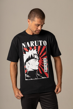 T-Shirt Masculina Naruto