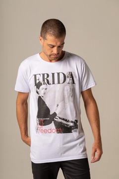 T-Shirt Masculina Frida For Freedom