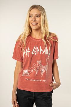 T-shirt Box Estonada New Def Leppard - Feminina - comprar online