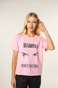 T-shirt Box Estonada Madonna Tour 87 - Feminina