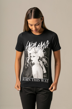 T-Shirt Feminina Lady Gaga Born This Way