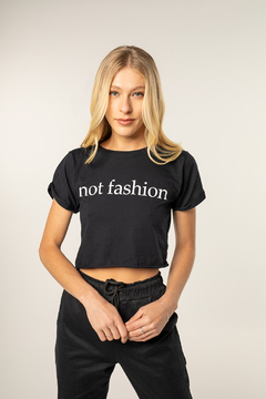 Cropped Feminino Not Fashion (SALE) - comprar online