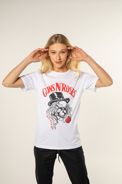 T-shirt Skull Guns - Feminina (SALE)