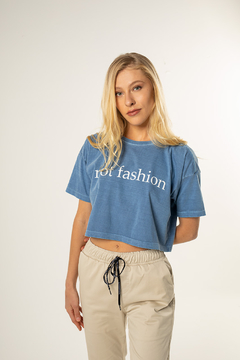 Cropped Feminino Estonado Oversized Not Fashion (SALE)