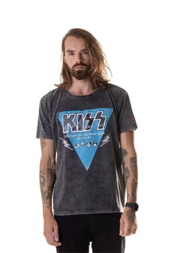 Camiseta Masculina Estonada Kiss