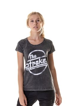 Camiseta Feminina Estonada The Strokes II