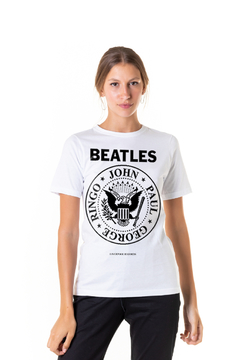 camiseta john paul ringo george branca