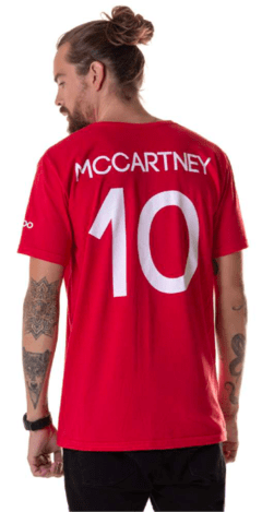 Camiseta Masculina Beatles Futebol Clube Paul McCartney - Useliverpool