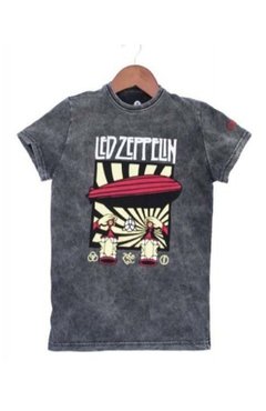 Camiseta Infantil Estonada Led Zeppelin