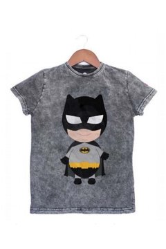 Camiseta Infantil Estonada Little Batman