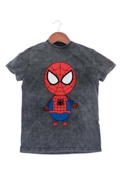 Camiseta Infantil Estonada Homem Aranha