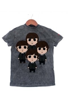 Camiseta Infantil Estonada Little Beatles