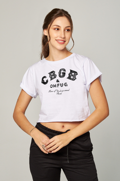 Cropped Feminino CBGB