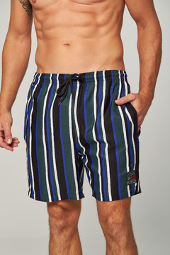 Beach Shorts Striped - Masculino - Useliverpool