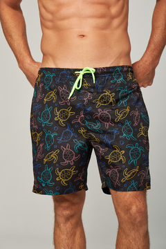 Beach Shorts Turtles - Masculino - comprar online