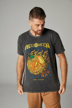 T-shirt Masculina Estonada Helloween