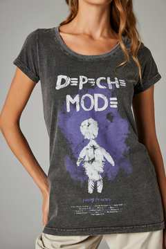 T-shirt Feminina Estonada Depeche Mode Playing The Angel