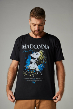 T-shirt Masculina Madonna True Blue