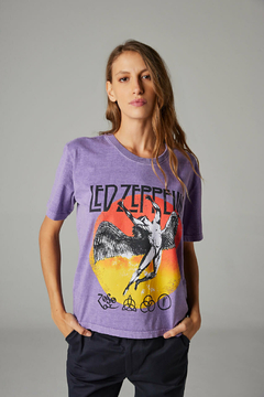 T-Shirt Feminina Box Estonada Led Zeppelin Angel