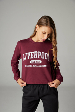 Sweatshirt Cropped Liverpool College