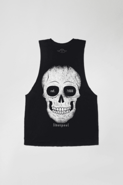 Regata Corte a Fio Liverpool Skull - comprar online