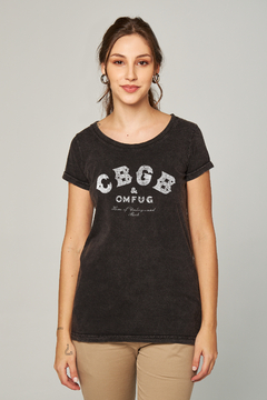 T-shirt Estonada Feminina CBGB