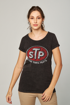 T-shirt Estonada Feminina Stone Temple Pilots Oil