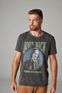 T-shirt Masculina Estonada John Wick