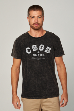 T-shirt Estonada Masculina CBGB