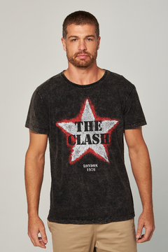T-shirt Estonada The Clash Star
