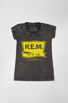 T-shirt Estonada Feminina R.E.M