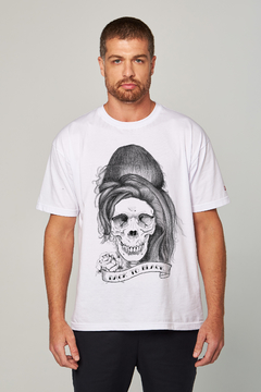 T-shirt Masculina Skull Amy