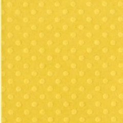 Papel Cardstock Bazzill - Dotted Swiss Lemon Zest