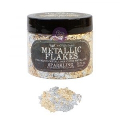 Metal Flakes - Art Ingredients - Flocos Sparkling / Ouro e Prata