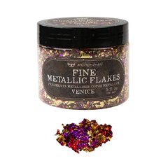 Metal Flakes - Art Ingredients - Flocos Veneza / Ouro, Vermelho e Rosa - buy online