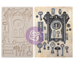 Molde Silicone Locks and Keys 5"x8" - Prima Marketing