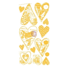 Finnabair Transfers – Hearts – 1 Folha, 6″X12″