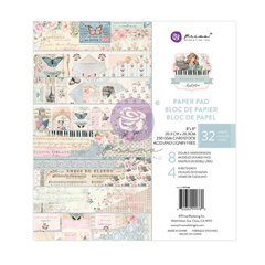 Bloco de Papel Scrapbook French Blue - 32 folhas 15x15 cm